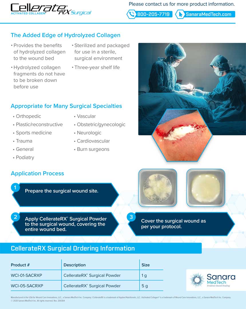 CellerateRX Surgical Brochure 2